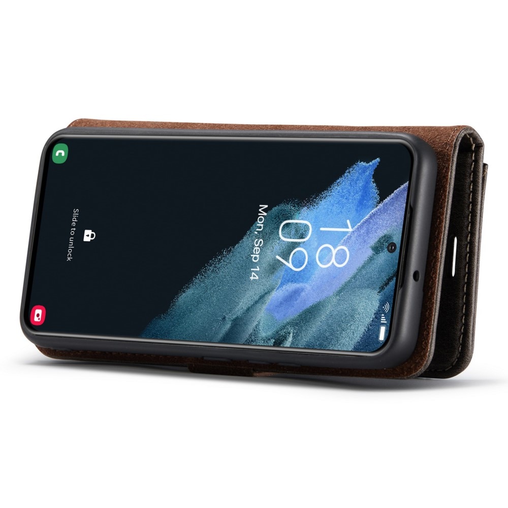 Cover portafoglio Magnet Wallet Samsung Galaxy S24 Brown