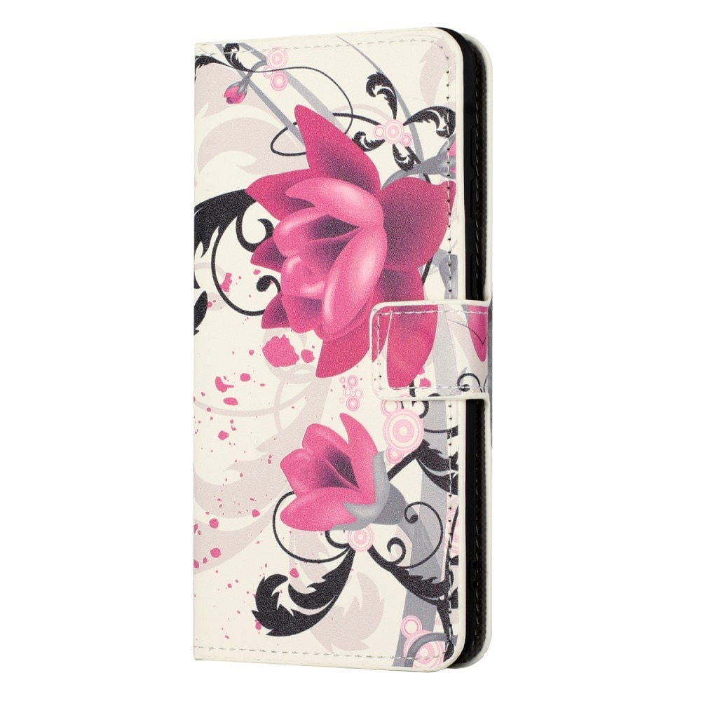 Custodie a portafoglio Samsung Galaxy A55 Flowers