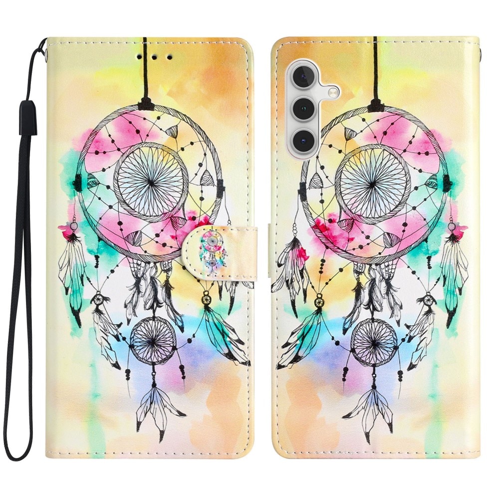 Cover portafoglio Samsung Galaxy A55 cacciatore di sogni