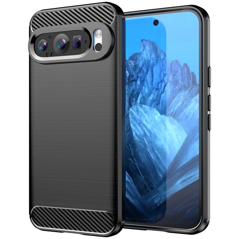 Cover TPU Brushed Google Pixel 9 Pro Black