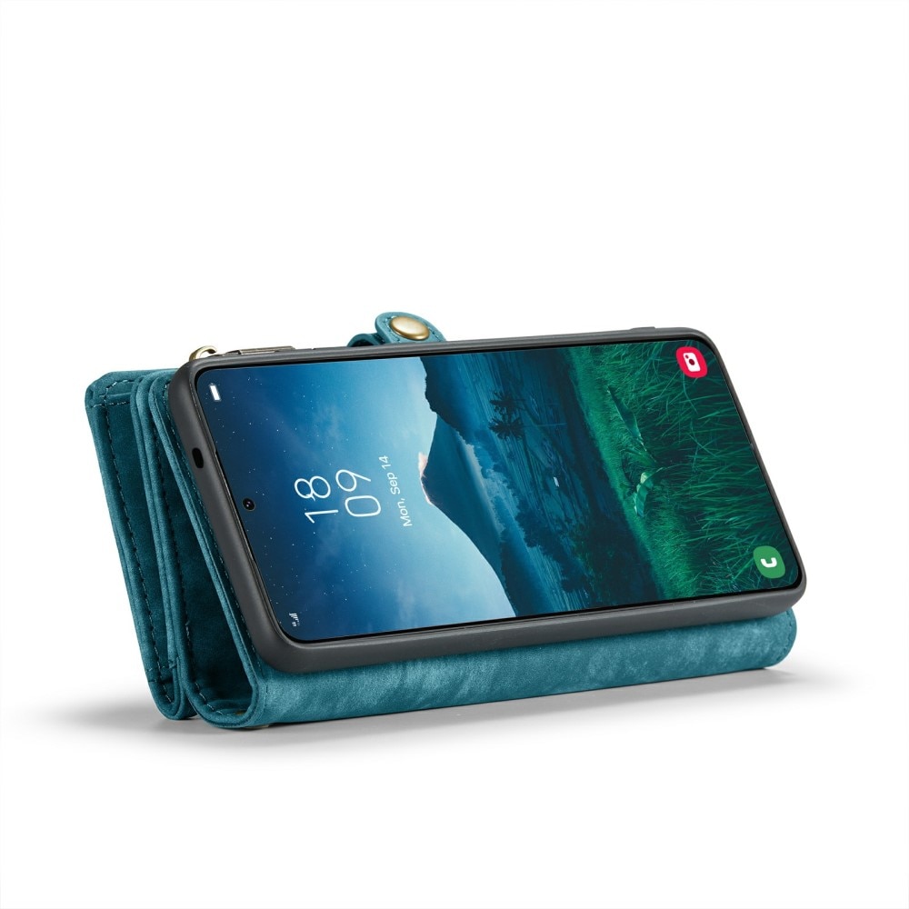 Cover portafoglio Multi-Slot Samsung Galaxy S24 blu