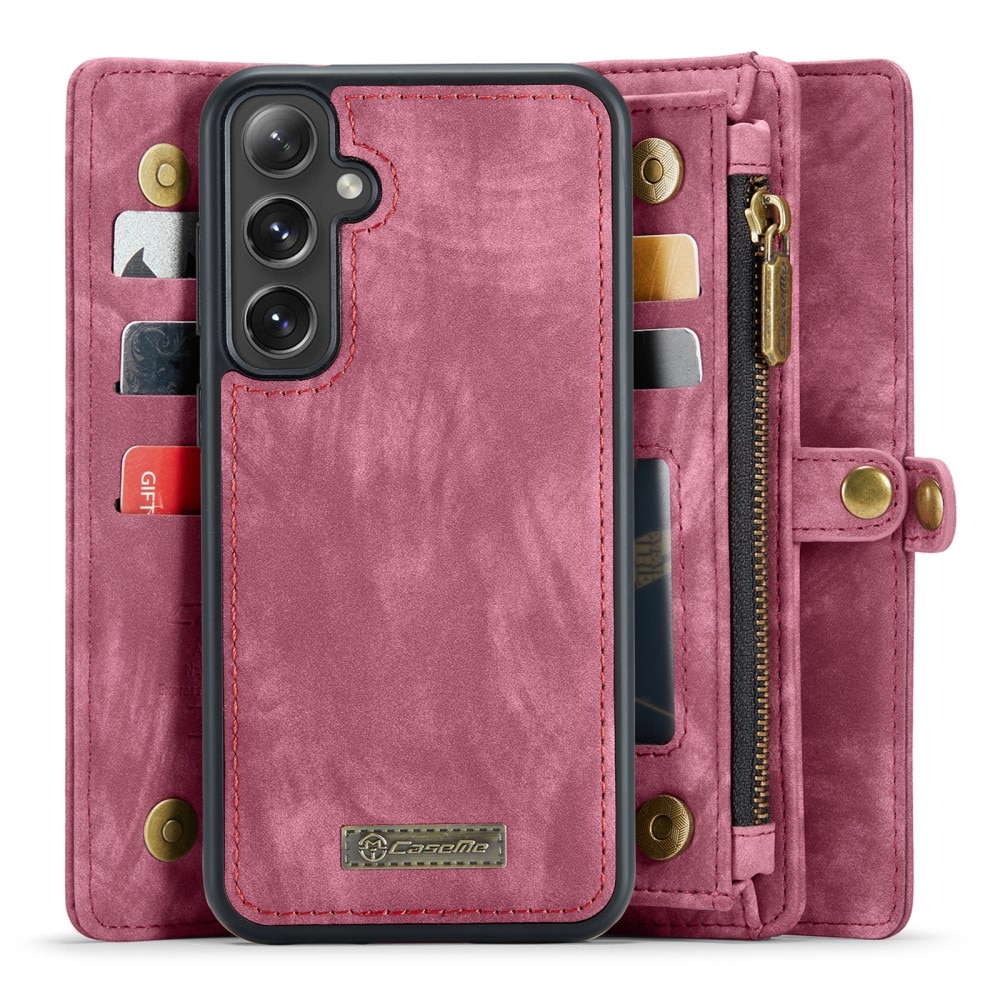 Cover portafoglio Multi-Slot Samsung Galaxy S24 rosso