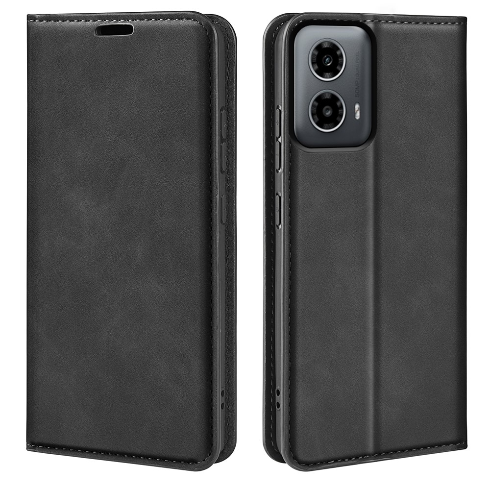 Cover portafoglio sottili Motorola Moto G34 Nero