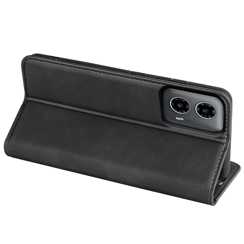 Cover portafoglio sottili Motorola Moto G34 Nero