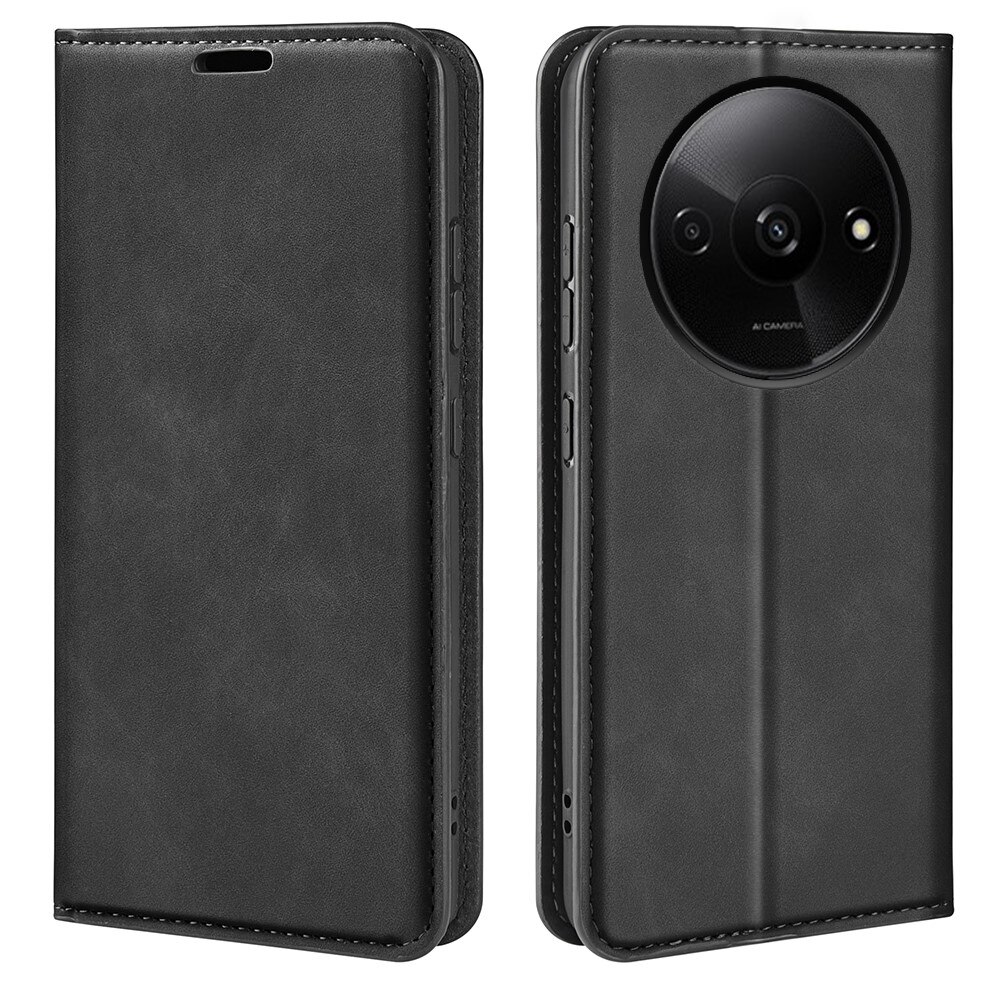 Cover portafoglio sottili Xiaomi Redmi A3 nero