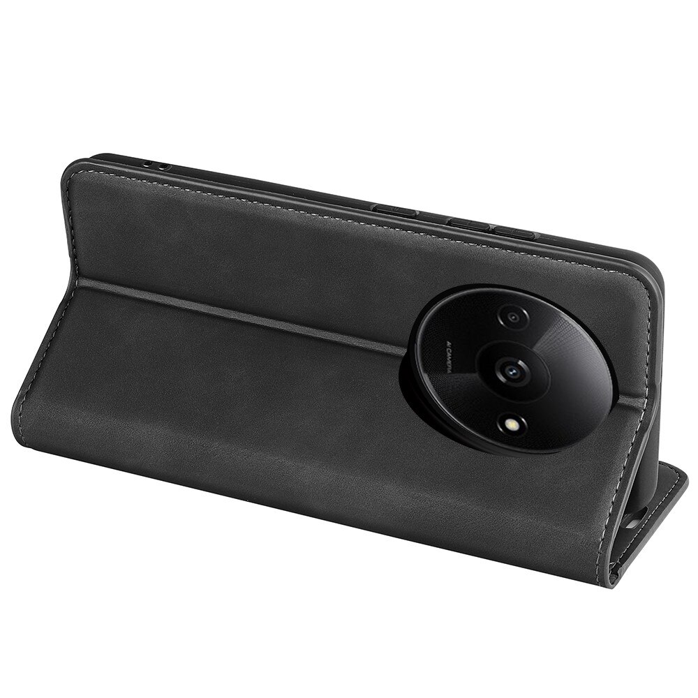 Cover portafoglio sottili Xiaomi Redmi A3 nero