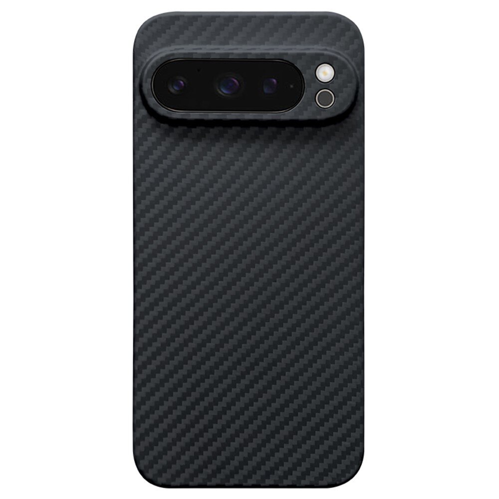 Cover sottile Fibra aramidica Google Pixel 9 Pro nero