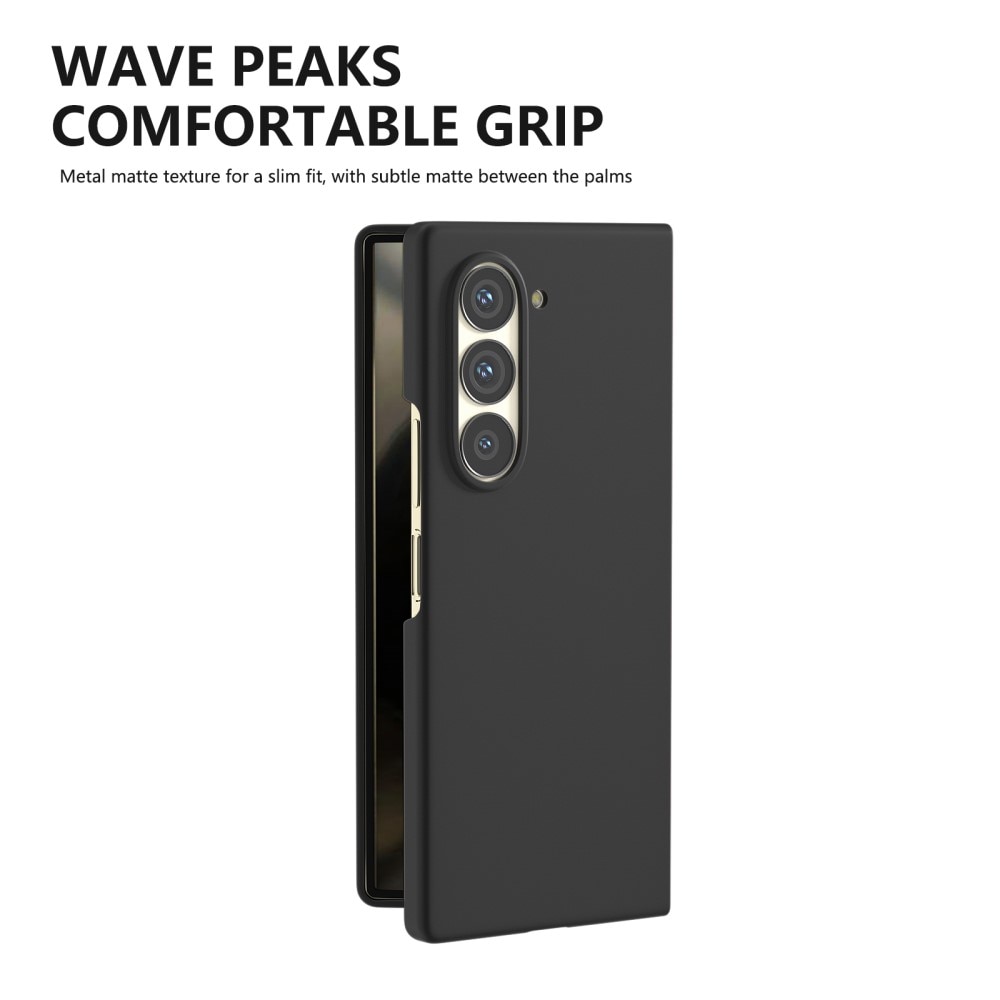 Cover dura gommata Samsung Galaxy Z Fold 6 nero