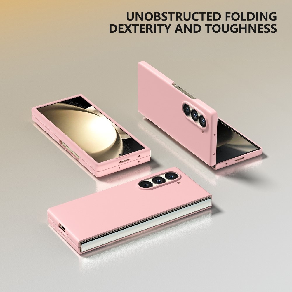 Cover dura gommata Samsung Galaxy Z Fold 6 rosa