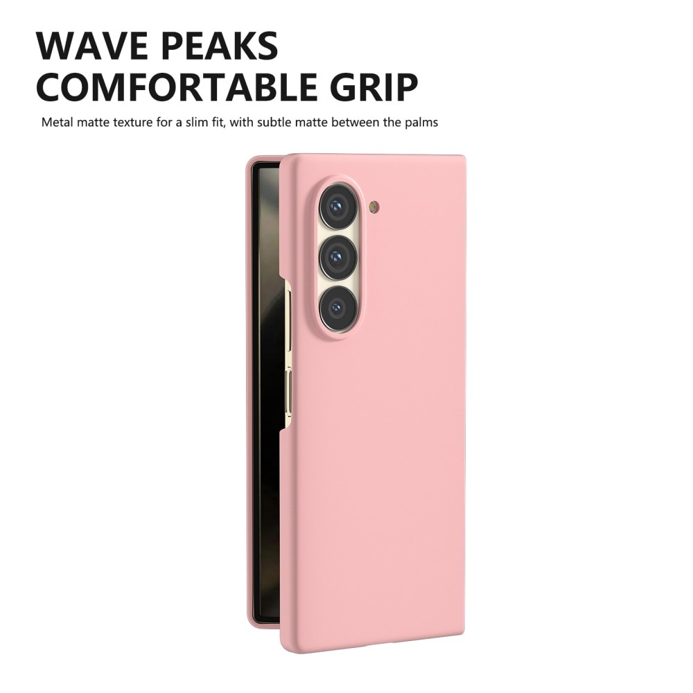 Cover dura gommata Samsung Galaxy Z Fold 6 rosa