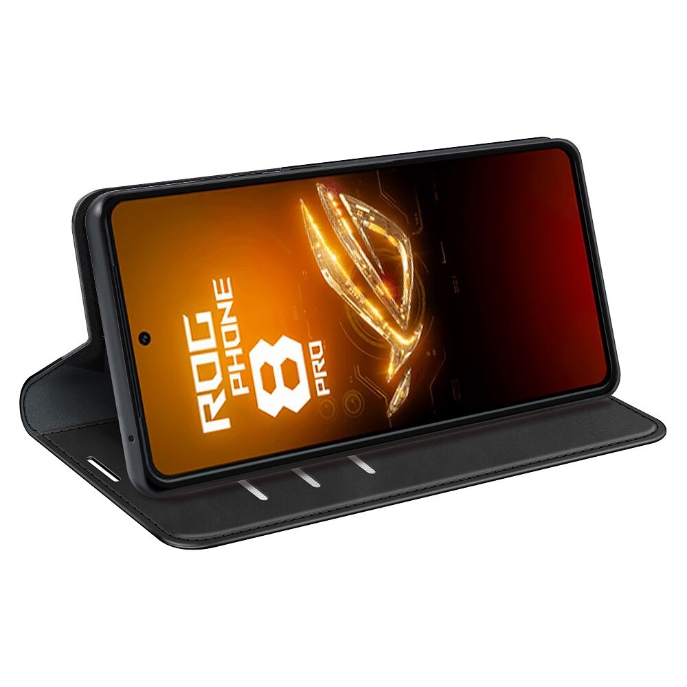 Cover portafoglio sottili Asus ROG Phone 8 Pro nero