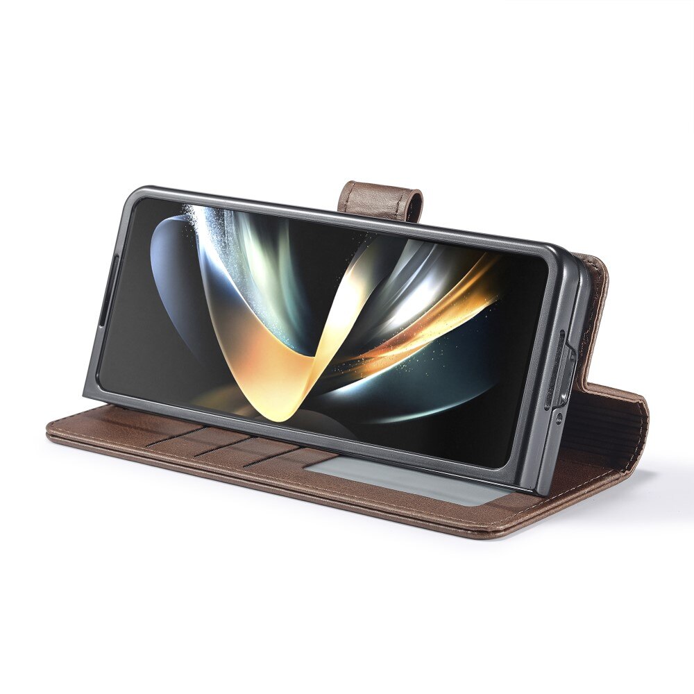 Custodie a portafoglio Samsung Galaxy Z Fold 6 marrone