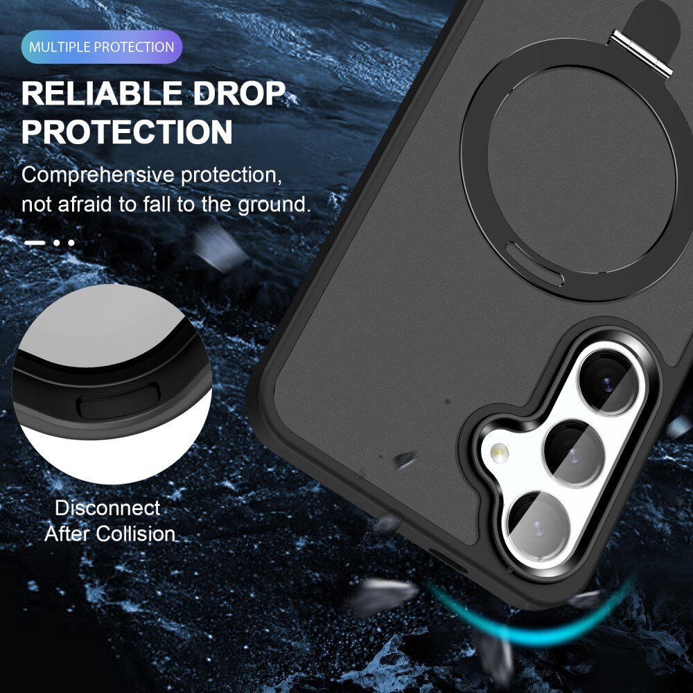 Cover ibride con MagSafe Ring Samsung Galaxy S24 Nero