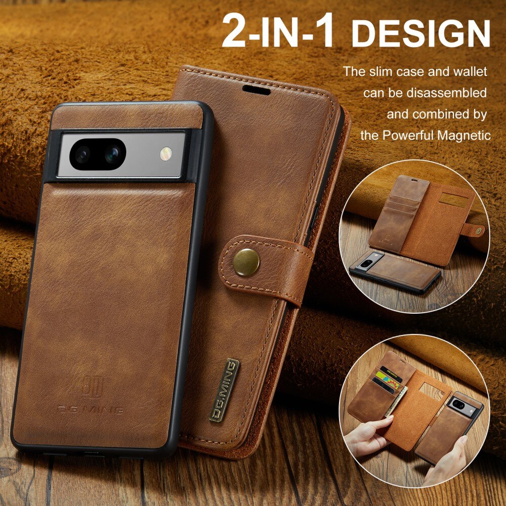 Cover portafoglio Magnet Wallet Google Pixel 9 Pro XL Cognac