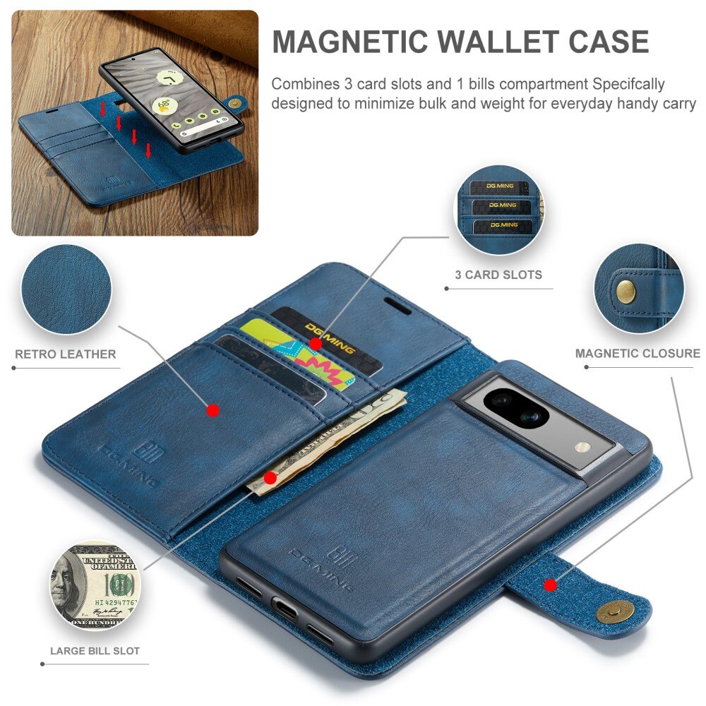 Cover portafoglio Magnet Wallet Google Pixel 9 Blue