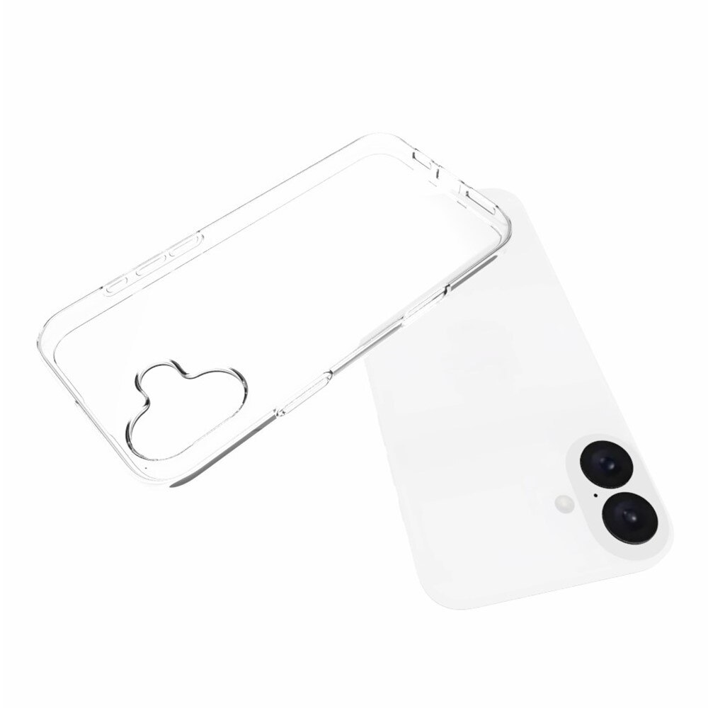 TPU Cover iPhone 16 Plus Clear