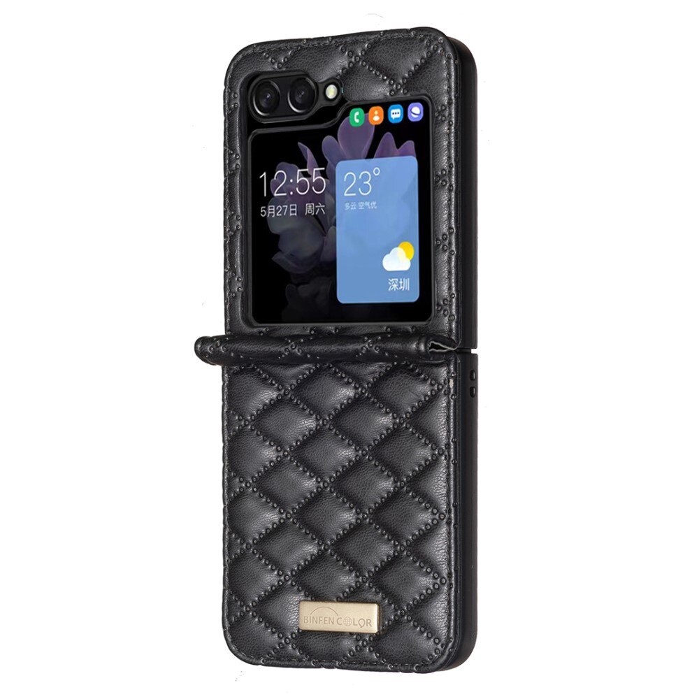 Custodia imbottita Samsung Galaxy Z Flip 6 nero