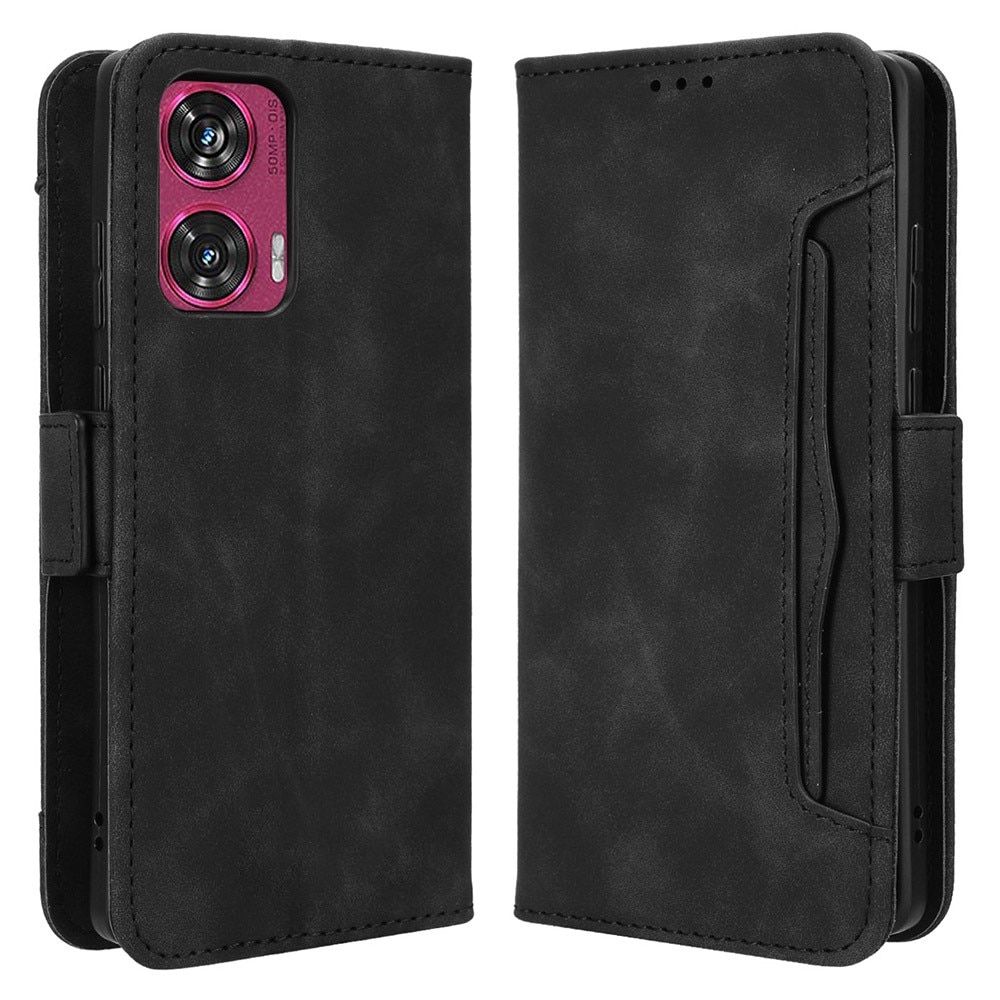 Cover portafoglio Multi Motorola Edge 50 Fusion nero