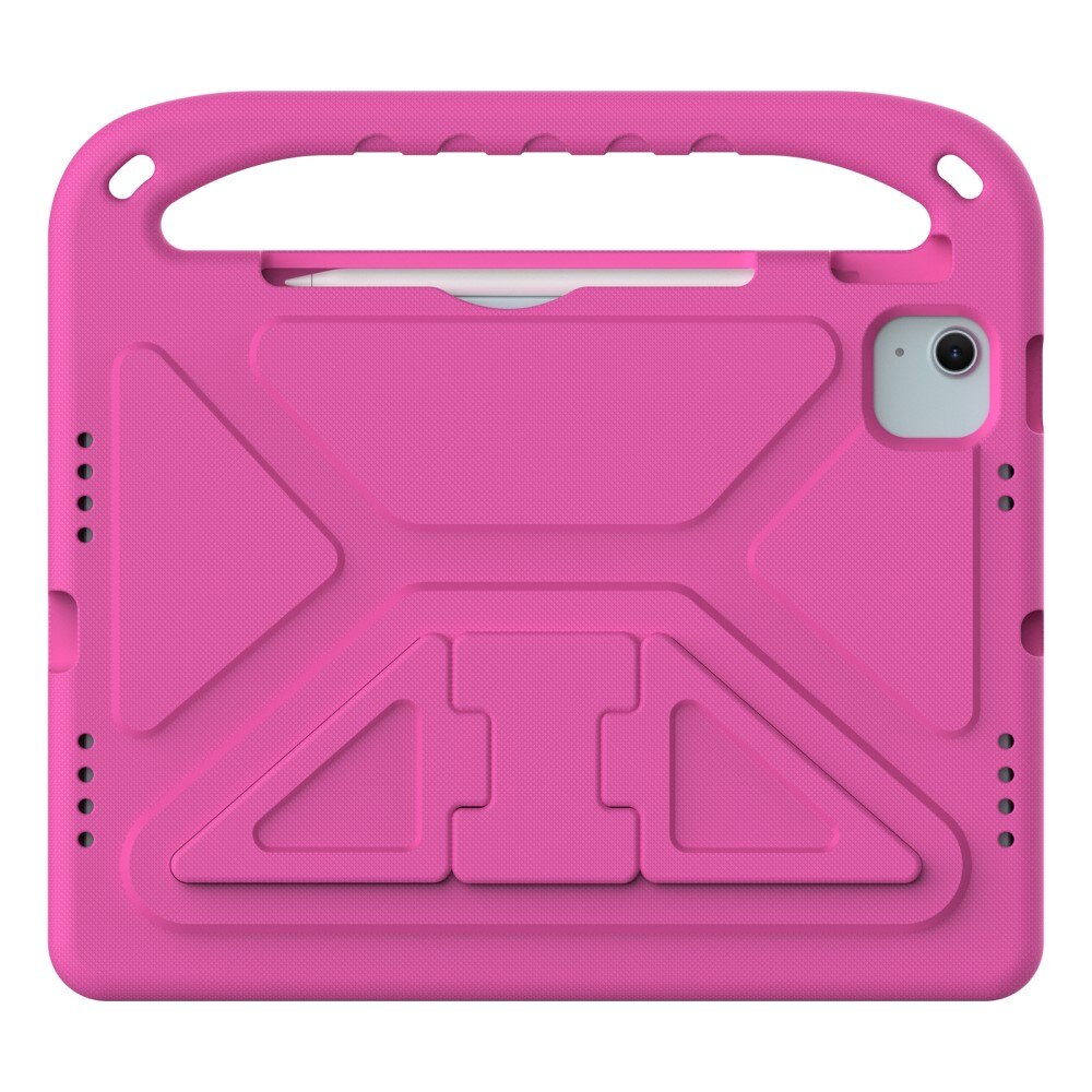 Custodia EVA con maniglia per bambini per iPad Air 11 6th Gen (2024) rosa