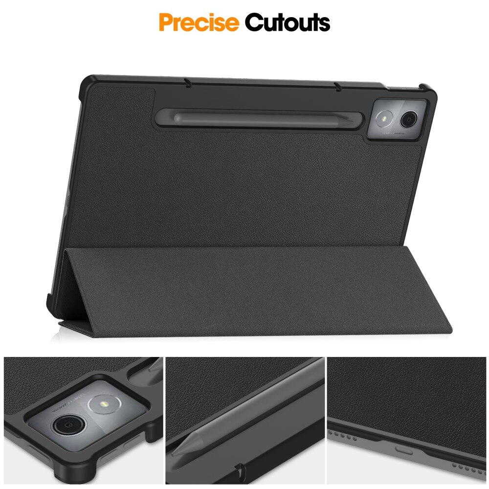 Cover Tri-Fold Lenovo Idea Tab Pro Nero