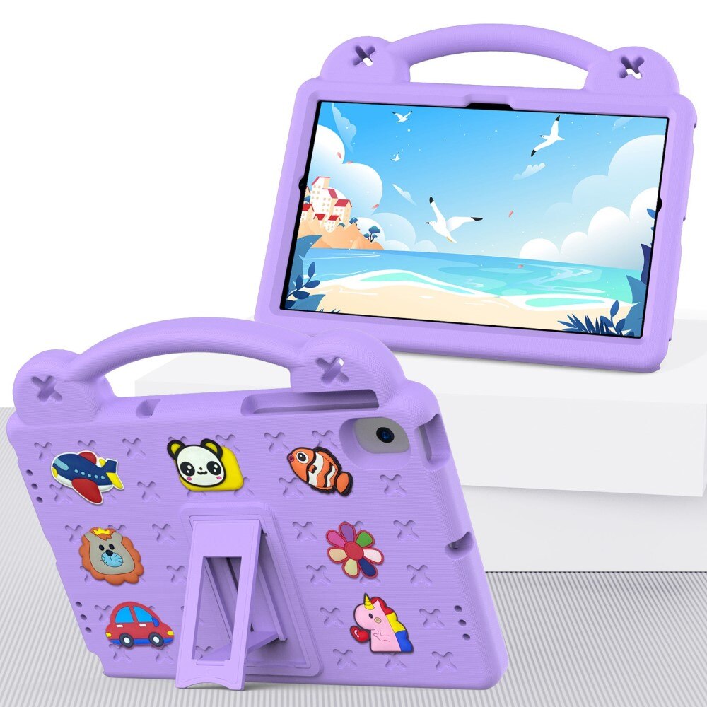 Kickstand Cover anti-urto per bambini Samsung Galaxy Tab A8 10.5, viola