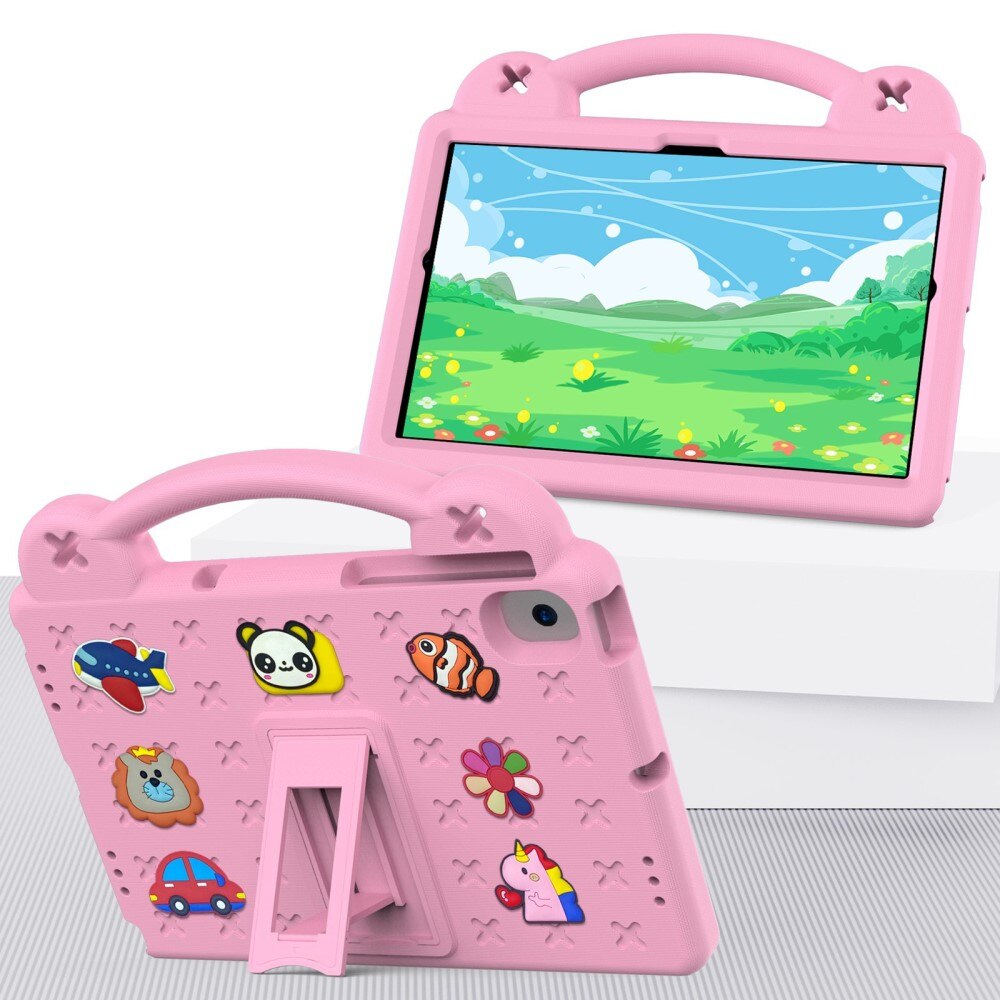 Kickstand Cover anti-urto per bambini Samsung Galaxy Tab A8 10.5, rosa