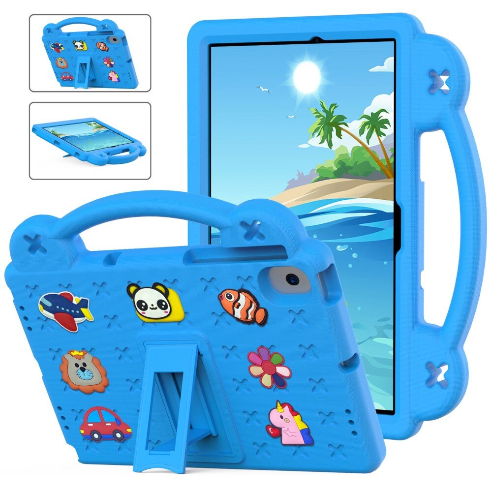 Kickstand Cover anti-urto per bambini Samsung Galaxy Tab A8 10.5, blu