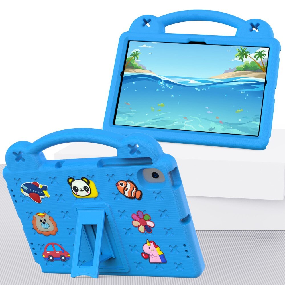 Kickstand Cover anti-urto per bambini Samsung Galaxy Tab A8 10.5, blu