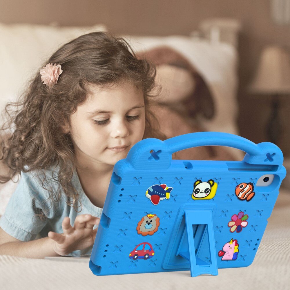 Kickstand Cover anti-urto per bambini Samsung Galaxy Tab A8 10.5, blu