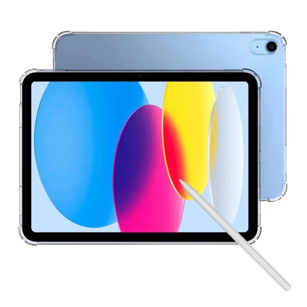 Cover TPU resistente agli urti iPad 10.9 10th Gen (2022) trasparente