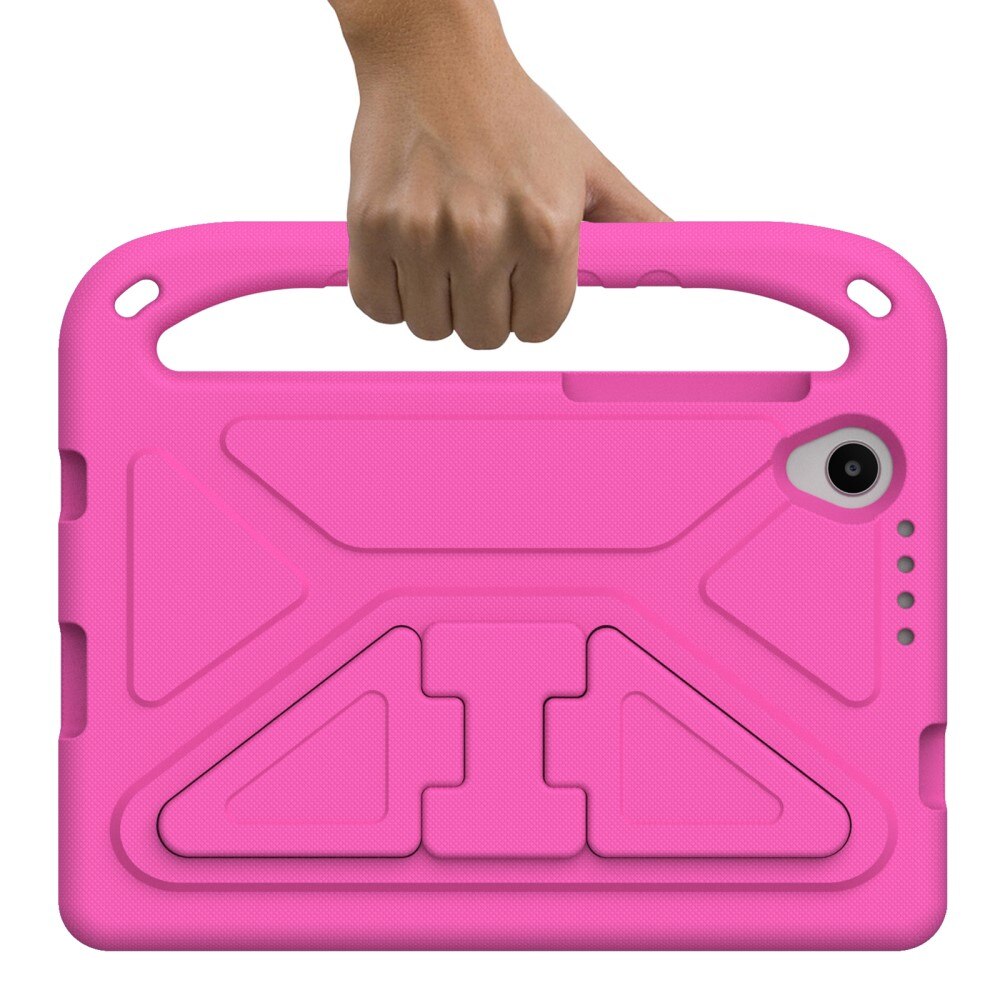 Custodia EVA con maniglia per bambini per Lenovo Tab M8 (4th Gen) rosa