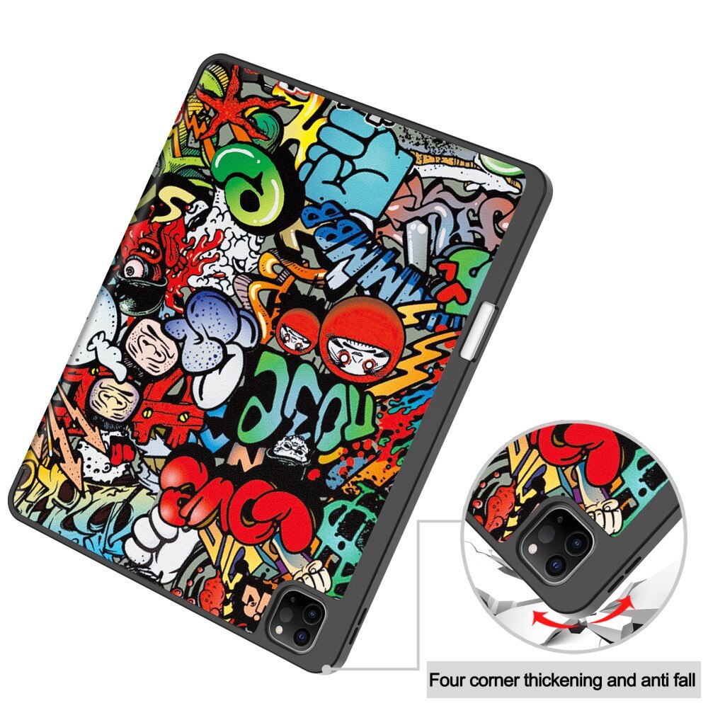 Cover Tri-Fold Apple iPad Air 13 2nd Gen (2025) Graffiti