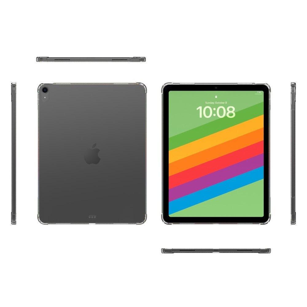 Cover TPU resistente agli urti iPad Air 13 (2024) trasparente