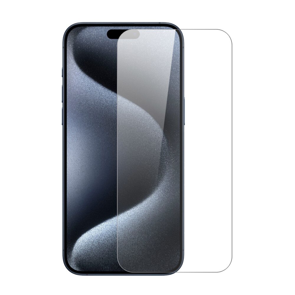 Proteggischermo in vetro temperato iPhone 15 Pro Max (2 pezzi)