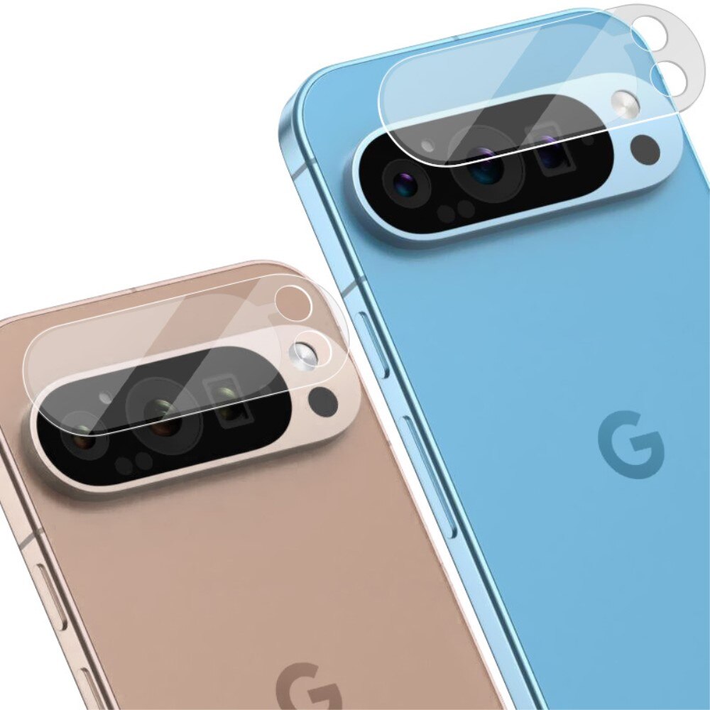 Protezioni per fotocamere vetro temperato da 0,2 mm (2 pezzi) Google Pixel 9 Pro trasparente