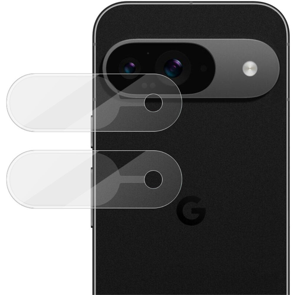 Proteggilente in vetro temperato da 0,2 mm (2 pezzi) Google Pixel 9 trasparente