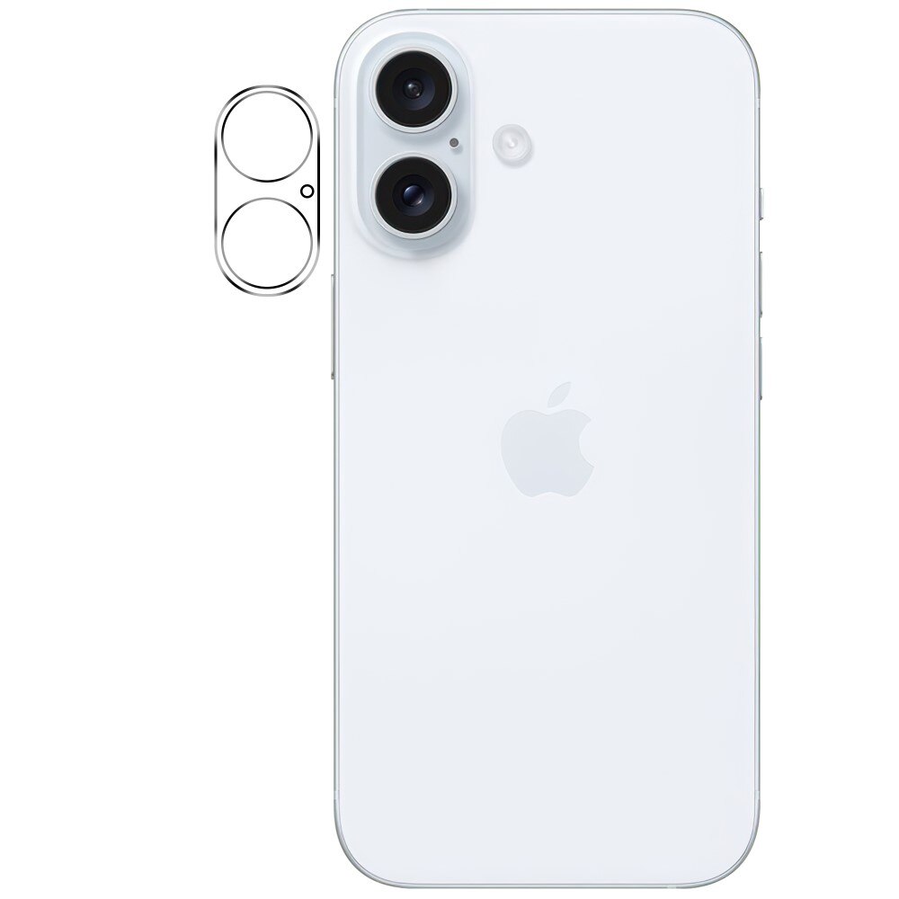 Proteggi-camera e proteggi-schermo in vetro temperato per iPhone 16