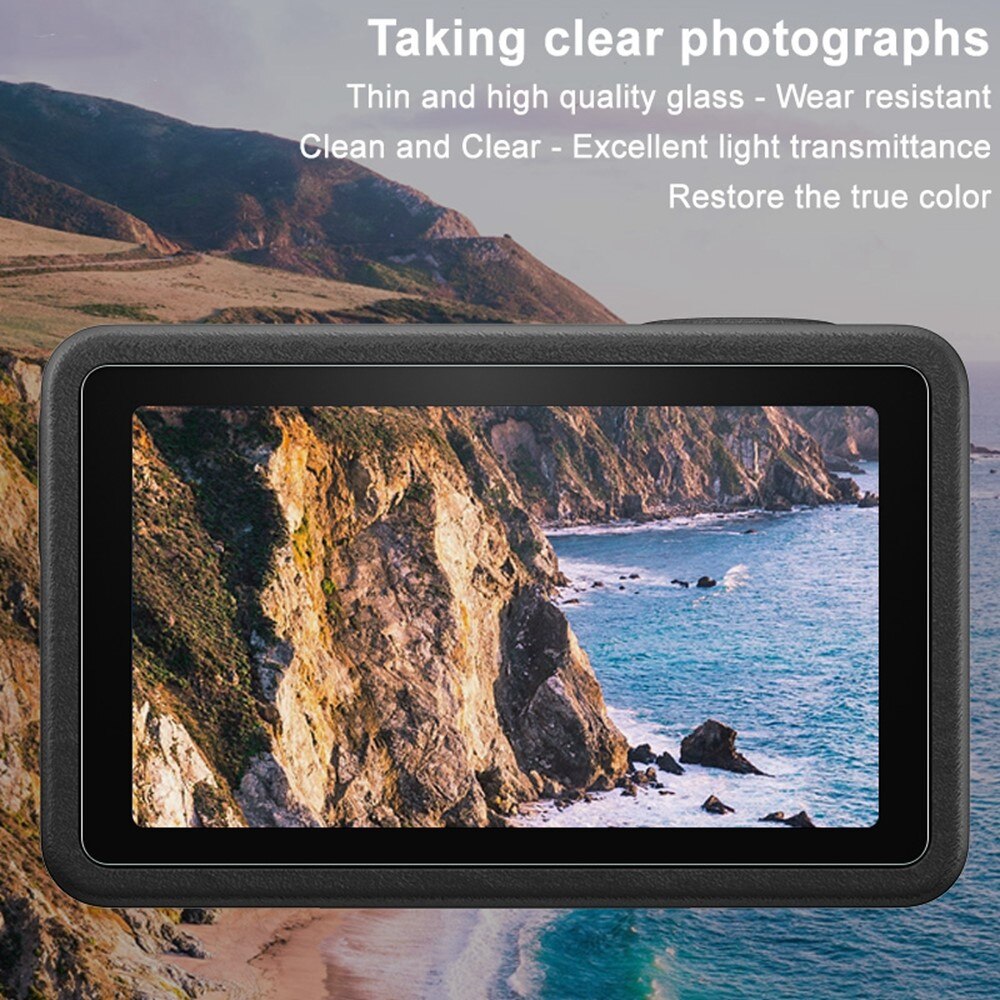 Vetro temperato a schermo intero DJI Osmo Action 5 Pro Black