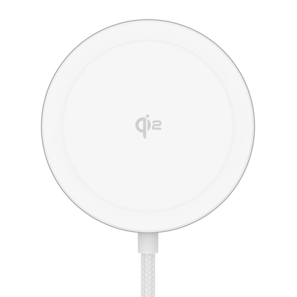 Caricatore Wireless Qi2 15W MagSafe bianco