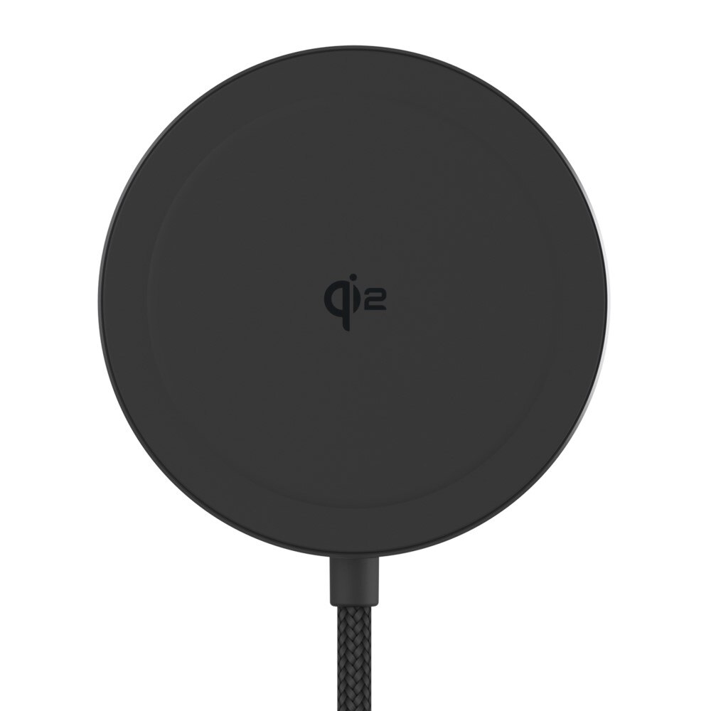 Caricatore Wireless Qi2 15W MagSafe nero