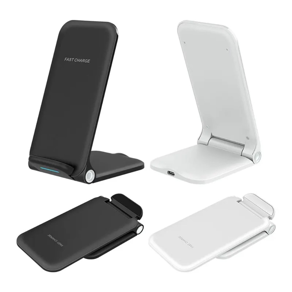 Caricatore Wireless Pieghevole 15W bianco