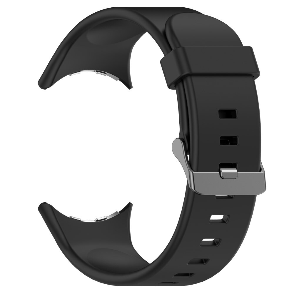 Cinturino in silicone per Google Pixel Watch 3 XL 45mm, nero