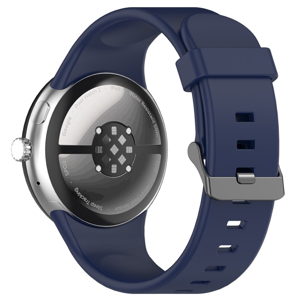 Cinturino in silicone per Google Pixel Watch 3 45mm, Blu