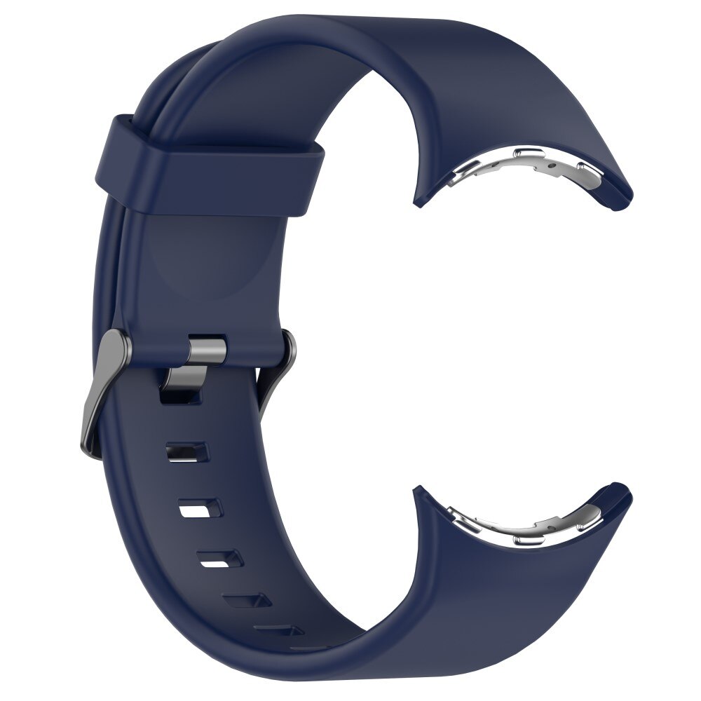 Cinturino in silicone per Google Pixel Watch 3 XL 45mm, blu scuro