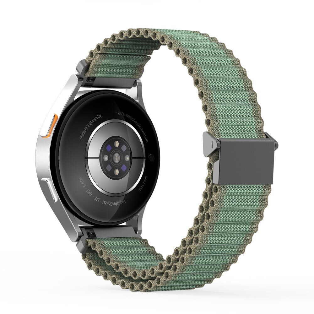 Cinturino in Active Nylon Samsung Galaxy Watch 7 40mm verde