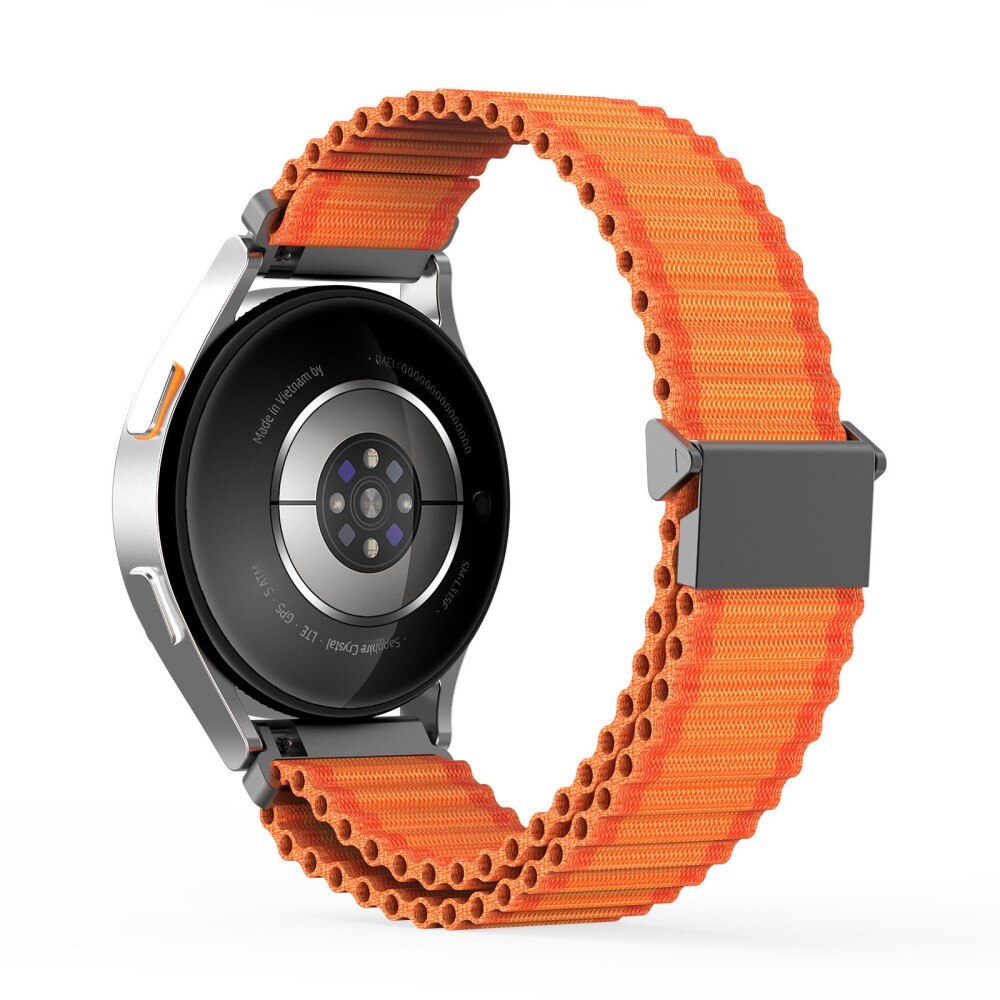 Cinturino in Active Nylon Samsung Galaxy Watch 7 40mm arancia