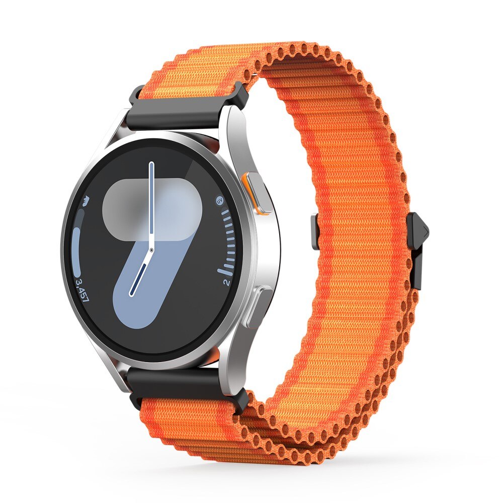 Cinturino in Active Nylon Samsung Galaxy Watch 7 44mm arancia