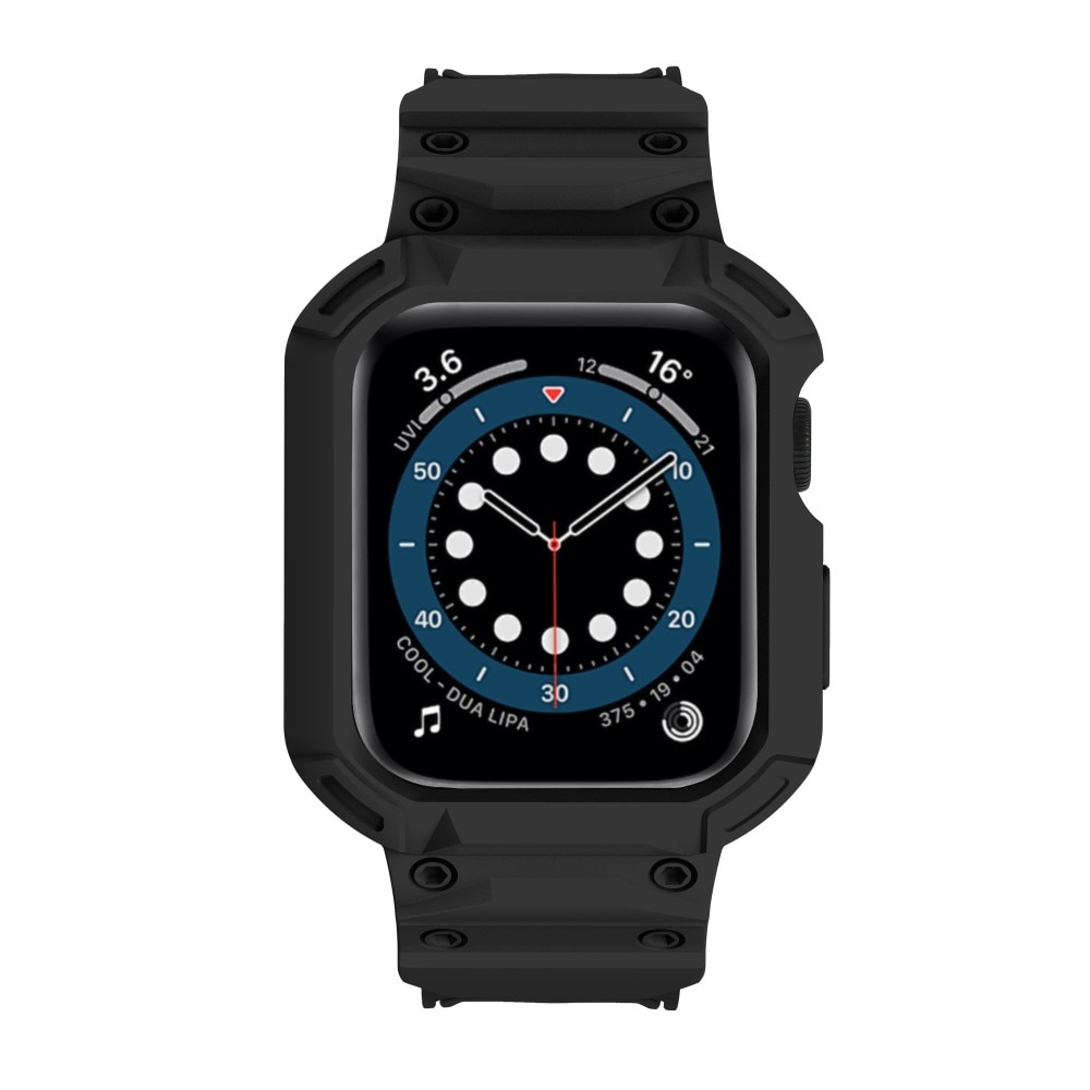 Cinturino con cover Avventura Apple Watch Series 10 46mm nero