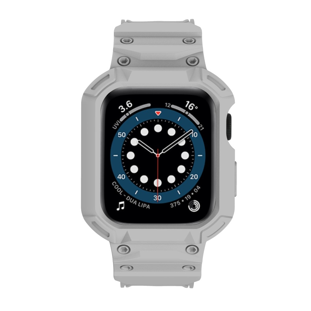 Cinturino con cover Avventura Apple Watch Series 10 46mm grigio