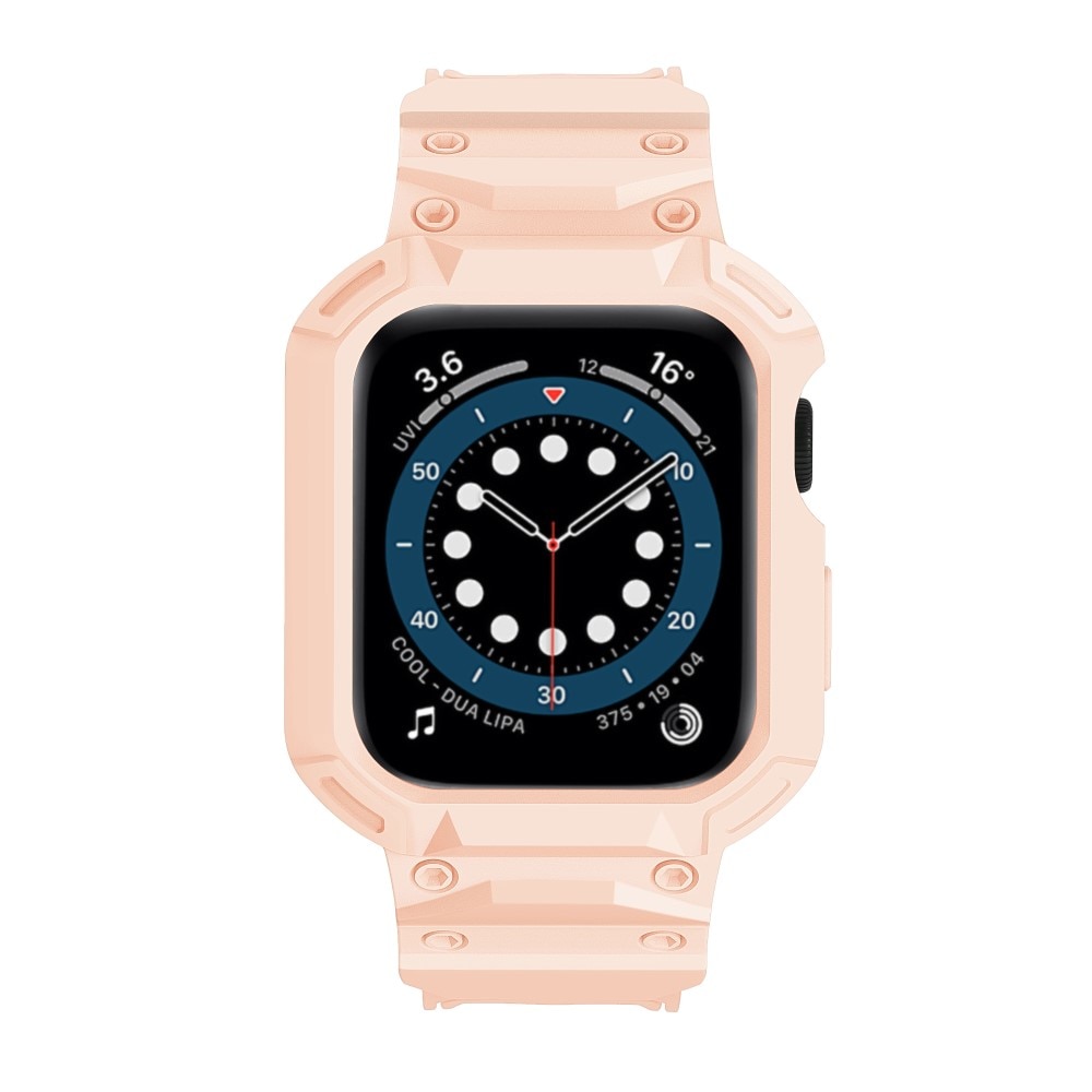 Cinturino con cover Avventura Apple Watch Series 10 42mm rosa